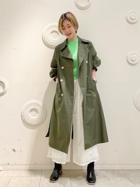 LANVIN en Bleu STAFFさん（レディース・170cm）の冬コーディネート