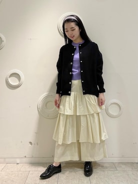 LANVIN en Bleu STAFFさん(レディース・162cm)の冬コーディネート