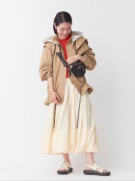 「春アウター」｜LANVIN en Bleu STAFFさん（レディース・167cm）の春コーディネート