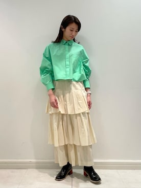 LANVIN en Bleu STAFFさん(レディース・153cm)の春コーディネート