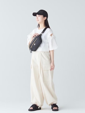 「骨格ウェイブ」｜LANVIN en Bleu STAFFさん（レディース・162cm）の春コーディネート