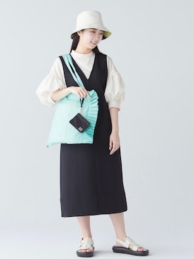 「骨格ウェイブ」｜LANVIN en Bleu STAFFさん（レディース・162cm）の春コーディネート
