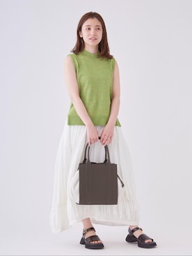 LANVIN en Bleu STAFFさん（レディース・153cm）の春コーディネート