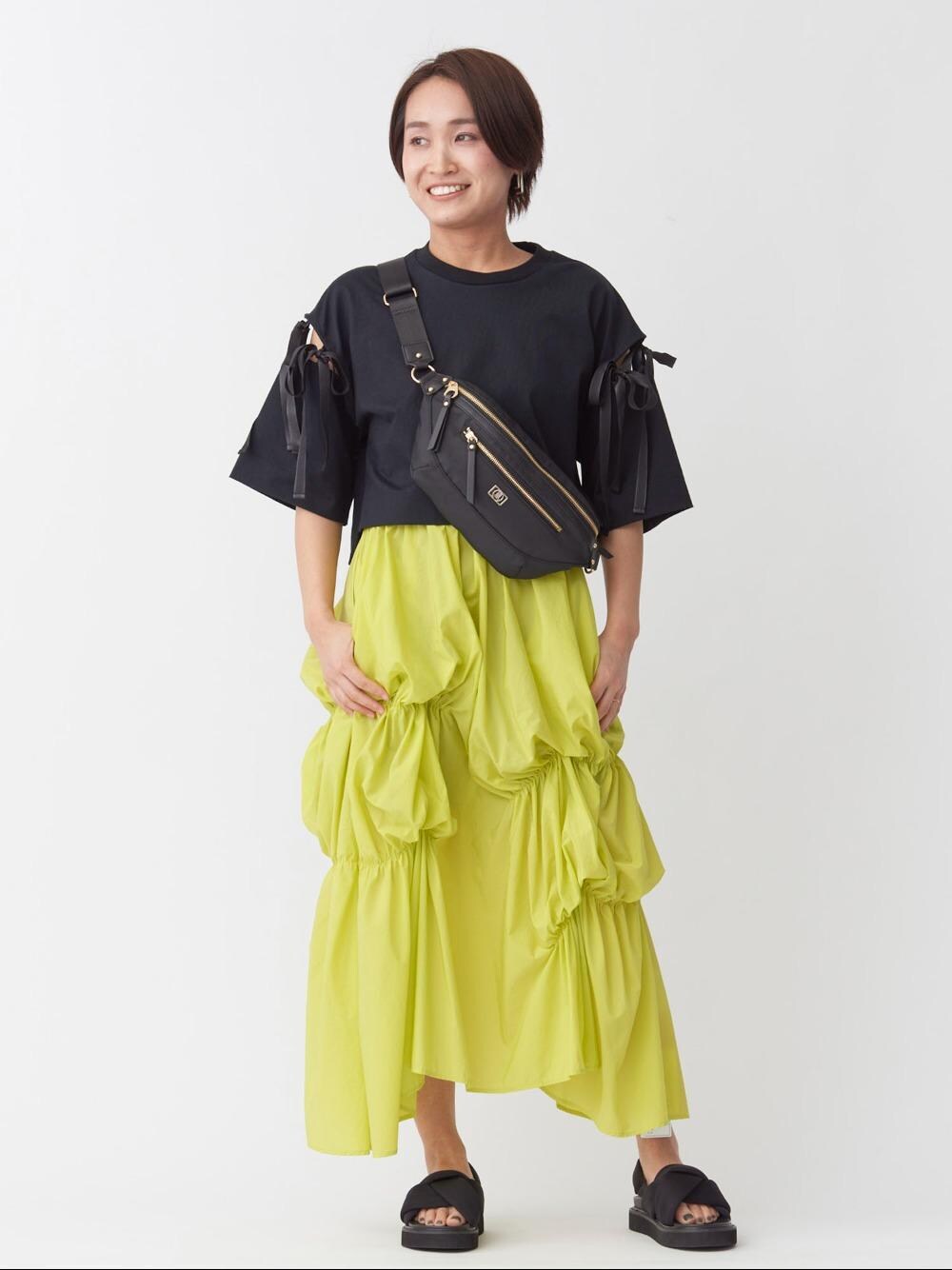 LANVIN en Bleu（ランバンオンブルー）の「クロップドリボン
