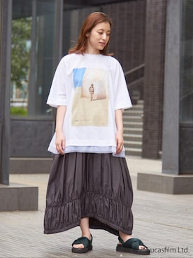 LANVIN en Bleu STAFFさん（レディース・153cm）の春コーディネート