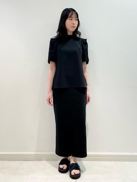 「骨格ウェイブ」｜LANVIN en Bleu STAFFさん（レディース・165cm）の春コーディネート