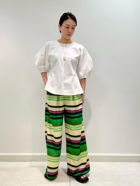 LANVIN en Bleu STAFFさん（レディース・164cm）の春コーディネート