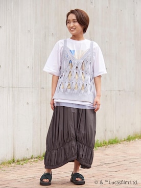 「骨格ウェイブ」｜LANVIN en Bleu STAFFさん（レディース・160cm）の春コーディネート