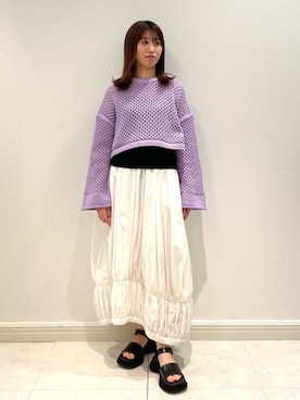 LANVIN en Bleu STAFFさん（レディース・153cm）の春コーディネート