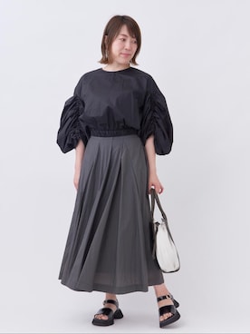 LANVIN en Bleu STAFFさん（レディース・162cm）の春コーディネート