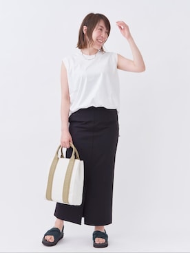 LANVIN en Bleu STAFFさん（レディース・162cm）の春コーディネート