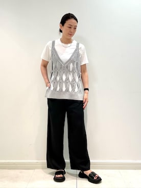 LANVIN en Bleu STAFFさん(レディース・164cm)の春コーディネート