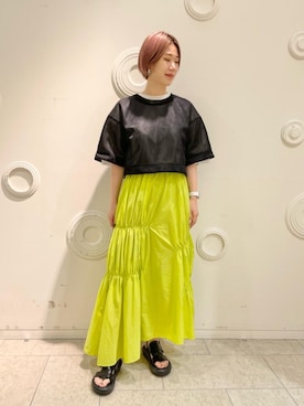 LANVIN en Bleu STAFFさん(レディース・170cm)の春コーディネート