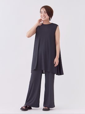 「骨格ウェイブ」｜LANVIN en Bleu STAFFさん（レディース・160cm）の夏コーディネート