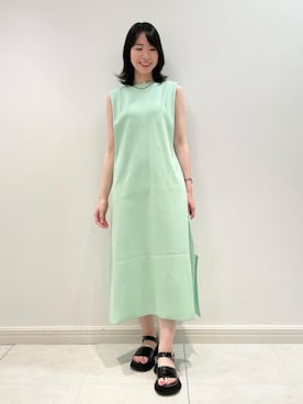 LANVIN en Bleu STAFFさん（レディース・165cm）の夏コーディネート
