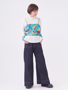 LANVIN en Bleu STAFFさん（レディース・158cm）の秋コーディネート