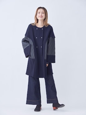 LANVIN en Bleu STAFFさん(レディース・168cm)の秋コーディネート