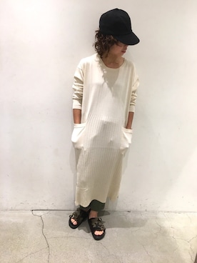 Yuka Ozawaさん(レディース・153cm)の冬コーディネート