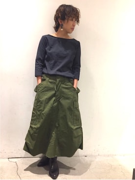 Yuka Ozawaさん(レディース・153cm)の冬コーディネート