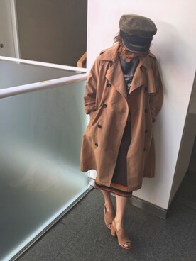 Yuka Ozawaさん(レディース・153cm)の春コーディネート