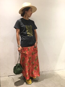 Yuka Ozawaさん(レディース・153cm)の夏コーディネート