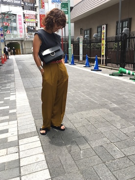 Yuka Ozawaさん(レディース・153cm)の夏コーディネート