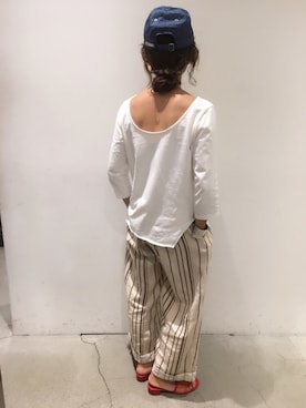 Yuka Ozawaさん(レディース・153cm)の夏コーディネート