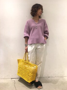 Yuka Ozawaさん(レディース・153cm)の春コーディネート