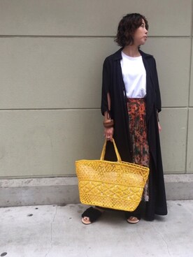 Yuka Ozawaさん（レディース・153cm）の春コーディネート