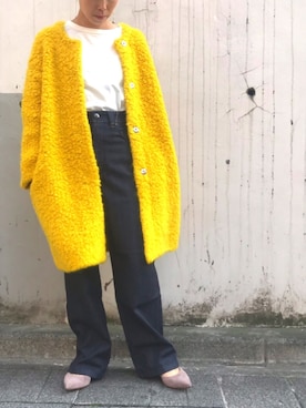 Yuka Ozawaさん（レディース・155cm）の秋コーディネート