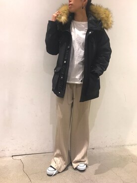 Yuka Ozawaさん（レディース・155cm）の秋コーディネート