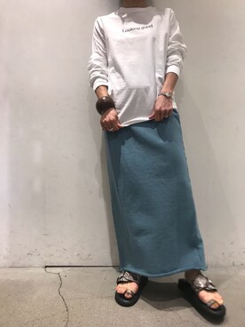 Yuka Ozawaさん（レディース・155cm）の春コーディネート