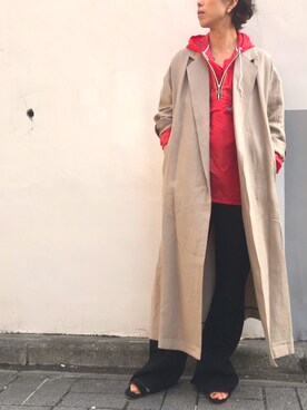 Yuka Ozawaさん（レディース・155cm）の春コーディネート