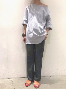 Yuka Ozawaさん（レディース・155cm）の春コーディネート