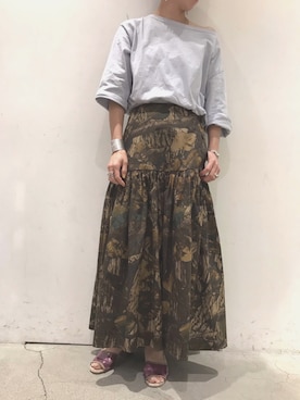 Yuka Ozawaさん（レディース・155cm）の春コーディネート