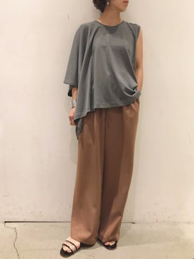 Yuka Ozawaさん（レディース・155cm）の春コーディネート