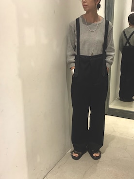 Yuka Ozawaさん（レディース・155cm）の秋コーディネート