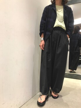 Yuka Ozawaさん(レディース・155cm)の春コーディネート
