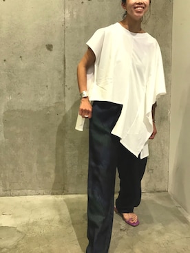 Yuka Ozawaさん（レディース・155cm）の春コーディネート