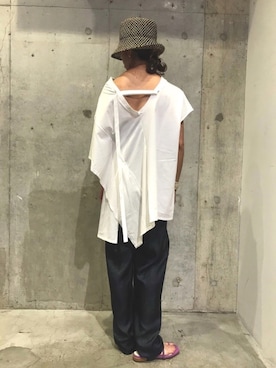 Yuka Ozawaさん（レディース・155cm）の春コーディネート