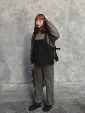 「WORKERS」｜am62rさん（レディース・163cm）の冬コーディネート
