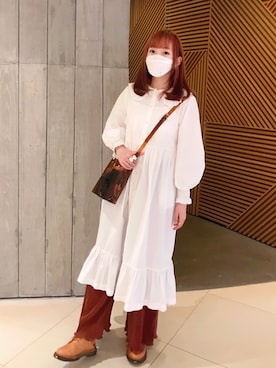 am62rさん（レディース・163cm）の冬コーディネート