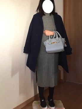 「NIKE（ナイキ）のアイテム（スリッポン）」を使った、♡yuzu♡さん（レディース・162cm）の冬コーディネート