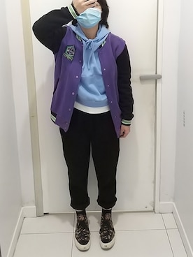 「ROCOCO（ロココ）のアイテム」を使った、Akiraさん（レディース・155cm）の冬コーディネート