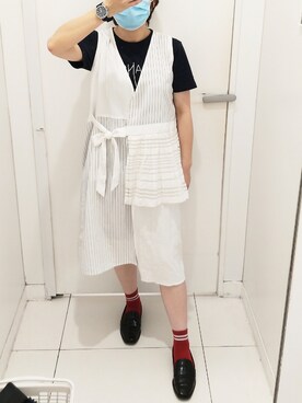 「ROCOCO（ロココ）のアイテム」を使った、Akiraさん（レディース・155cm）の春コーディネート