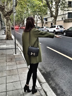 「rag & bone（ラグアンドボーン）のアイテム（ブーツ）」を使った、笨笨610148675さん（レディース・167cm）の秋コーディネート