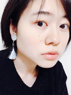 「Zoule（ゾーラ）のアイテム」を使った、みやざきゆりえるさん（レディース・157cm）の春コーディネート