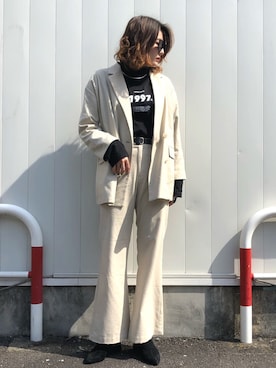 「平成最後のWEARISTAセンバツ」｜「アイテム（その他）」を使った、Yurinaさん（レディース・165cm）の春コーディネート