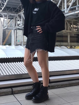 「youthloser」｜「アイテム（その他）」を使った、Yurinaさん（レディース・165cm）の冬コーディネート