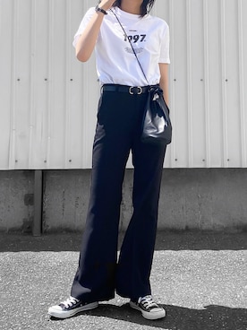 「youthloser」｜「アイテム（その他）」を使った、Yurinaさん（レディース・165cm）の夏コーディネート